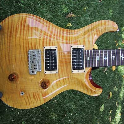 Paul Reed Smith Custom One Piece Top 1985 Vintage Yellow Sunburst image 2