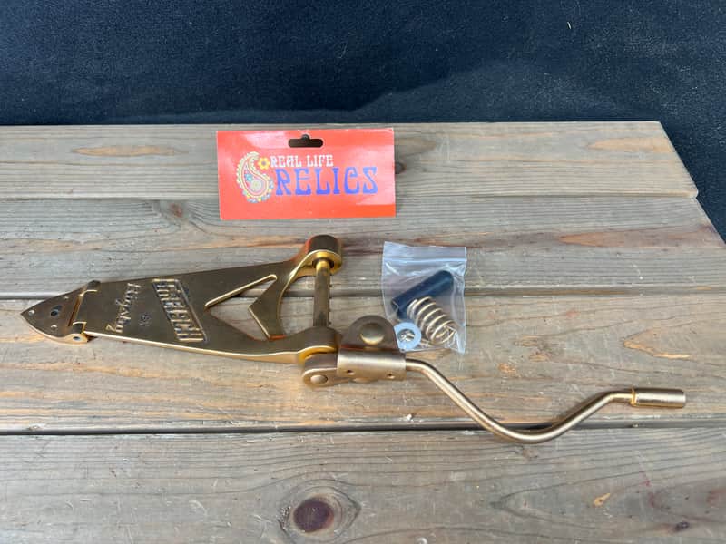Real Life Relics Bigsby B6G Vibrato Gold relic aged Bild 1