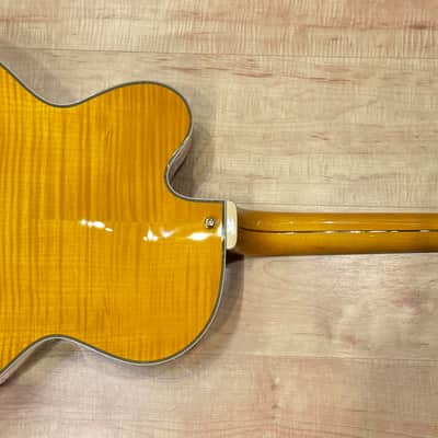 D’Angelico Excel Series EXL-1 Archtop Electric Hollow-Body Jazz Guitar 2024 - Amber image 3