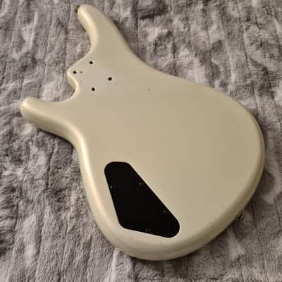 Yamaha Motion Bass MB-III PJ Super Edition 1987 Loaded Body - Vintage White - MIJ image 9