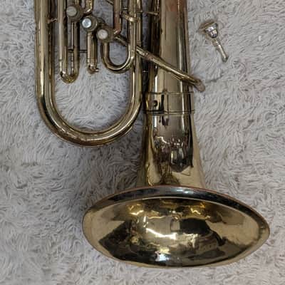 Reynolds Contempora vintage USA Made Baritone horn in case - appears functional image 1