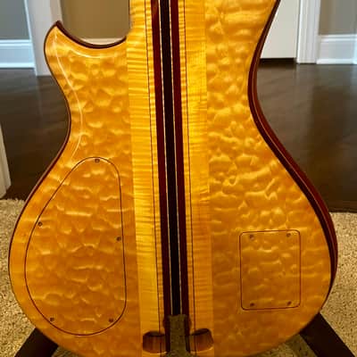 Alembic MKLB5 Mark King Signature Deluxe 5 String Bass Maple Trifecta 2013 w/OHSC image 8
