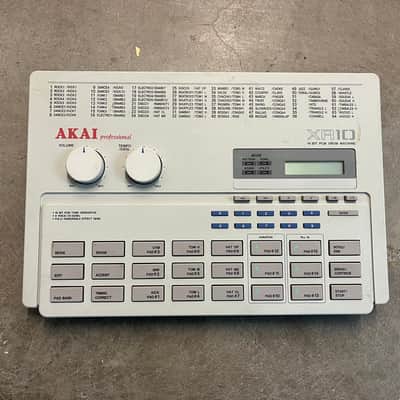 Very Rare- Akai XR10- Clean - EBM Industrial Darkwave Gesaffelstein Drum Machine image 1