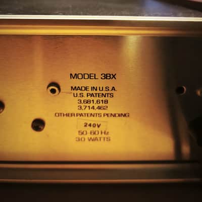 dbx 3BX 3-Band Dynamic Range Expander 1970s - Black image 6