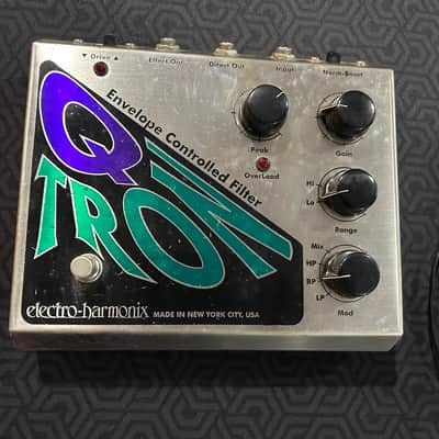 Immagine Electro-Harmonix Q-Tron Envelope Filter 1990s - Silver / Black / Teal - 2