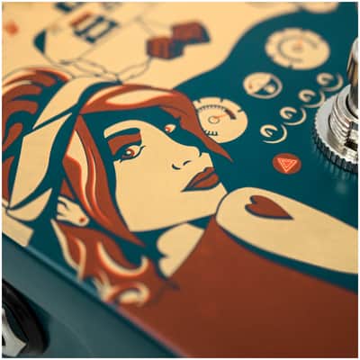 Orange Getaway Driver 70s Amplifier Simulator Pedal image 8