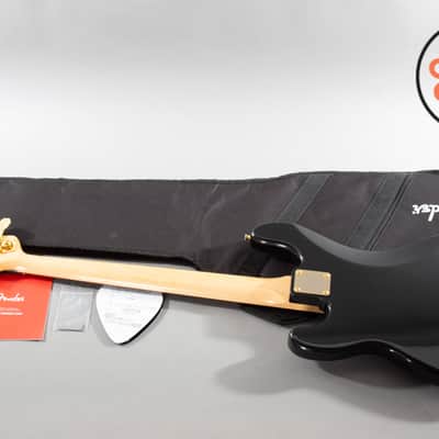 2025 Fender MIJ Japan Traditional 60s Precision P Bass Black Pearl Matching Headstock Gig Bag image 6