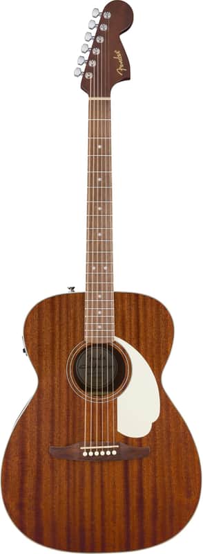 California Standard Monterey E, Sapele Top, Ivory Pickguard, Natural Sapele image 1