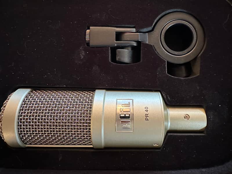 Heil PR40 Large Diaphragm Dynamic Microphone - Gold image 1