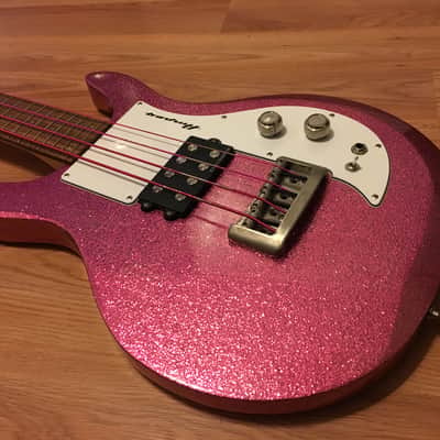 1999 Ampeg AMB1 Dan Armstrong Style Bass Guitar image 2