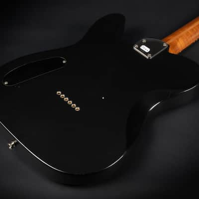 2018 LsL Instruments Baribone Adam Christianson Signature - Black Satin | USA Custom Bariton Telecaster | OHSC image 14