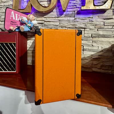 Orange AD 15 1x12” Signed by Antonio Vega (Nacha Pop) Checked by Pablo Kahayan “Collector’s Spanish Pop Star Piece” image 3