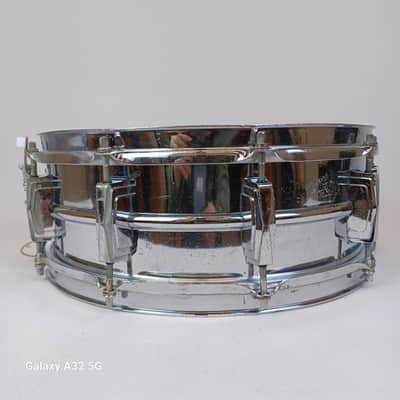 Ludwig Supraphonic 5x14"Snare Drum Blue/Olive #928722 10Lug Chicago Vintage 1972 image 4