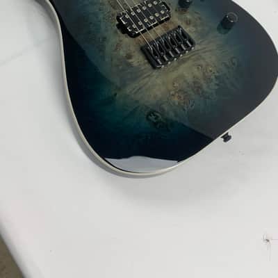 ESP E-II M-II HT BM Mercury Blue Burst with ESP Hard Case - Brand New E2 image 8