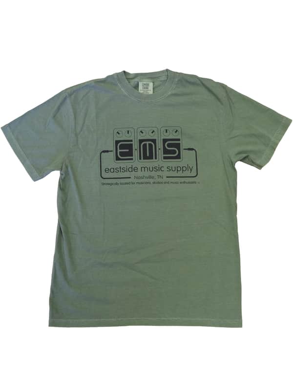classic pedal logo t-shirt - olive-s image 1