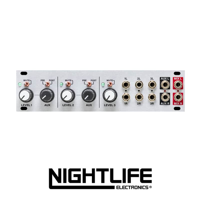 Intellijel Aux Mix 1U image 1