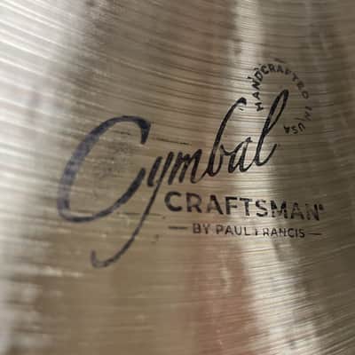 DEMO OF EXACT - 21”  Cymbal Craftsman Dark Vintage Crash Ride - 2264g image 6