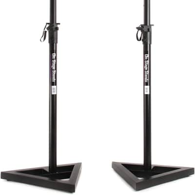JBL Desktop Bluetooth Monitors Pair bundle with Speaker Stands and XLR Cable image 3