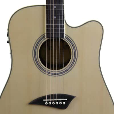 Kona K2 Series Thin Body Acoustic/Electric Guitar image 8