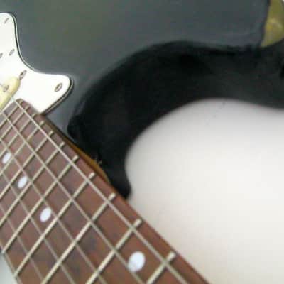 Fender Squier Stratocaster - Light Relic Black image 8