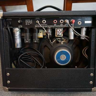 1982–1984 Fender Super Champ 18W Tube Combo Amp - Original Blue Label Speaker & Footswitch image 9