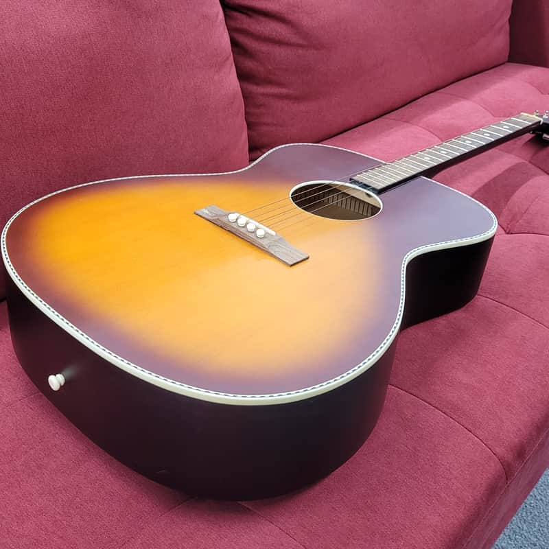 Recording King Dirty 37 Series Tenor Guitar ROST-7 - Vintage