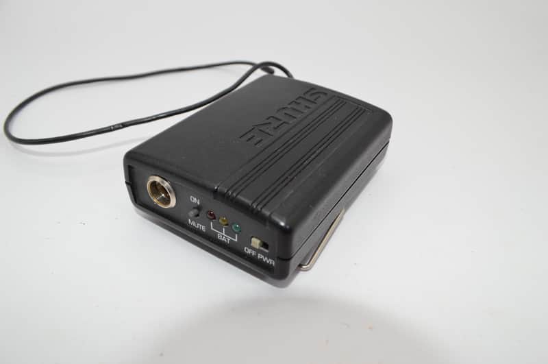 Shure LX1-CD instrument transmitter 180.400 MHz image 1