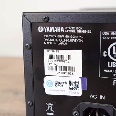 Yamaha SB168-ES 16-Channel EtherSound Stage Box (church owned) CG00S2Y image 7