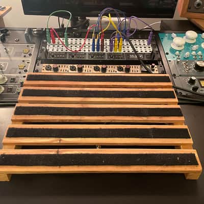 Custom Hand-Built Cedar Pedalboard 2023 - Natural image 5
