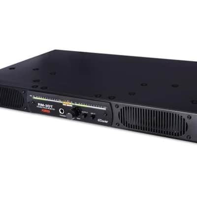 Fostex RM-3DT 1U Rack-Mount Dante-Enabled Active Stereo Monitor Speaker image 1