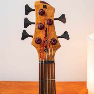 Roscoe SKB3005 5 String Bass - Natural image 3