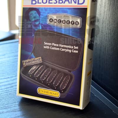 Hohner Blues Band Harmonica - Set - Keys C/D/E/F/G/A/Bb - In Case image 3