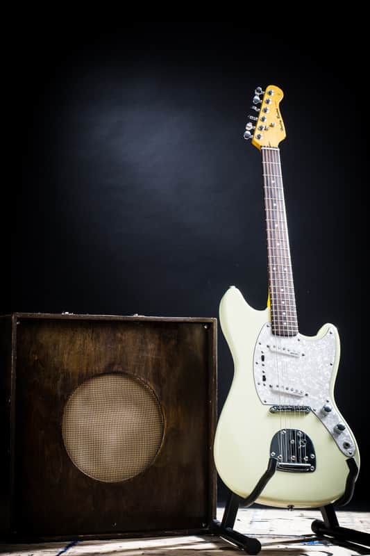 Harley Benton Ms-60 Mustang Style Offset Electric Guitar image 1