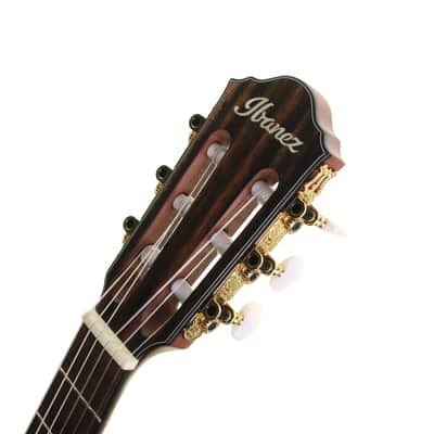Ibanez FRH10N-BSF Electro-Acoustic Guitar, Brown Stained Flat image 6