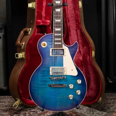 Gibson Les Paul Standard '60s Figured Top Electric Guitar - Blueberry Burst with Hardshell Case image 14