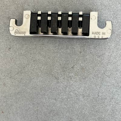 Gibson TP6 Tailpiece 1980’s  - Chrome image 2