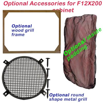 Celestion F12 X200, F12M-150 1x12 guitar speaker empty cabinet original Celestion design US made image 10