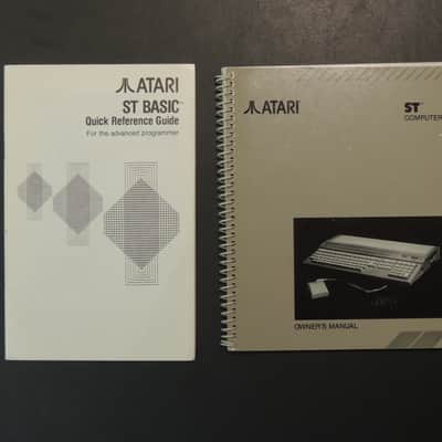 Atari ST Basic Quick Reference Guide & ST Computer Owner's Manual [Three Wave Music] image 1