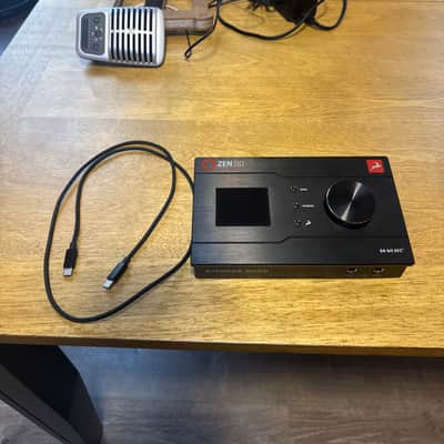 Antelope Audio Zen Go Synergy Core USB Type-C Audio Interface 2021 - Present - Black image 8