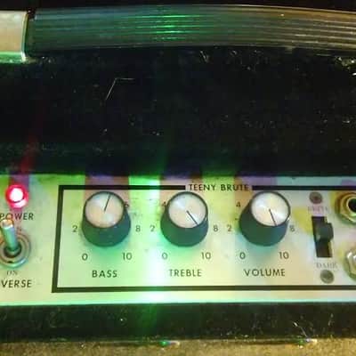 Polytone Mini Brute II Black Velvet Bass and Guitar Amp with Handle image 2
