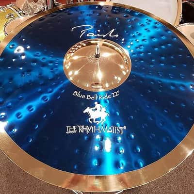 Paiste Signature 22" Stewart Copeland "The Rhythmatist" Blue Bell Ride Cymbal *IN STOCK* image 2