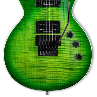 ESP LTD AS-1FR Lime Burst w/Case image 1