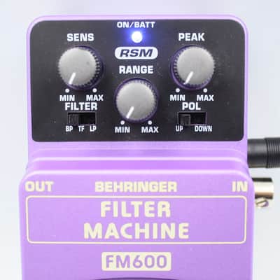Behringer FM600 Filter Machine Auto Envelope Wah Guitar Effect Pedal S1100503540 image 3