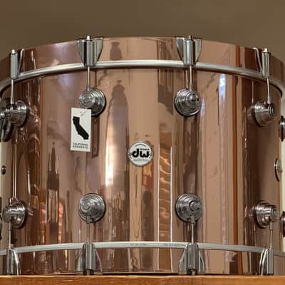 2025 DW Collector's Rose Copper 14x22 Cherry HVLT Bass Drum image 7