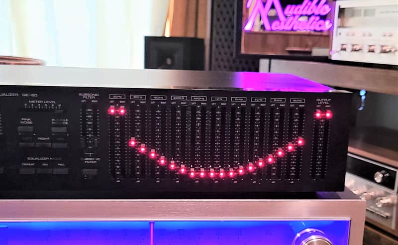 Yamaha GE-60 Graphic Equalizer Audiophile Quality Great for Vinyl