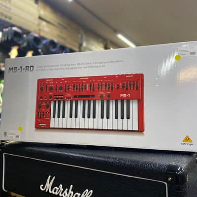 Behringer MS-1 / MS-101 Analog Synthesizer 2019 - Present - Red