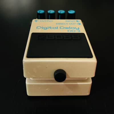 1986 BOSS DD-3 Digital Delay Japan (First Month Production) - Blue Label Long Chip MIJ image 4