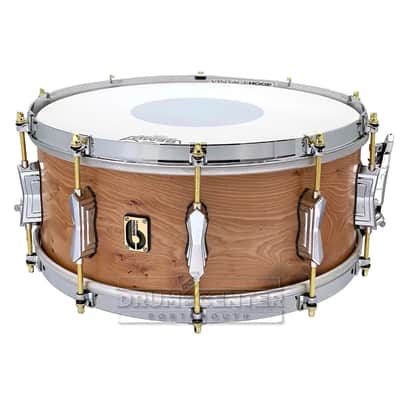 British Drum Company Archer | 14x6" 10-Lug English Yew Snare Drum. New with Full Warranty!