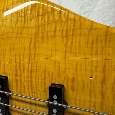 Fender Jazz Bass 4-string J-Bass - photo - Foto Flame - MIJ Made In Japan 1994 - 1995 image 3