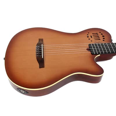 Godin Multiac Grand Concert Duet Ambiance Nylon Lightburst B Stock image 9
